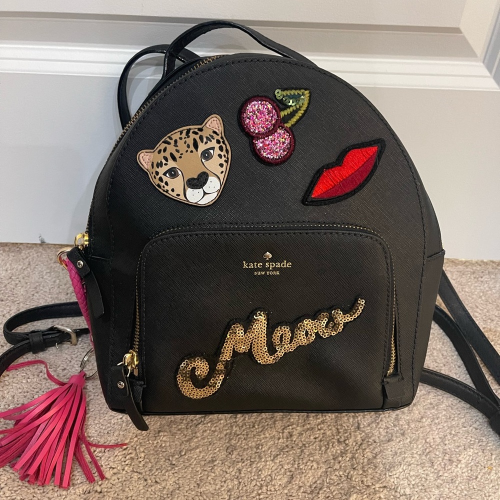 Kate Spade Run Wild Leopard Tomi Backpack Limited Edition